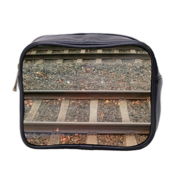 Railway Track Train Mini Travel Toiletry Bag (Two Sides)