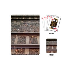 Railway Track Train Playing Cards (mini) by yoursparklingshop