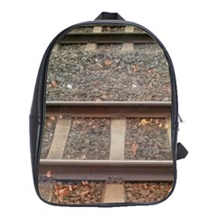 Railway Track Train School Bag (xl)