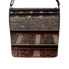 Railway Track Train Flap Closure Messenger Bag (large) by yoursparklingshop