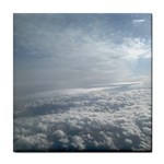 Sky Plane View Ceramic Tile Front