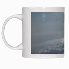 Sky Plane View White Coffee Mug