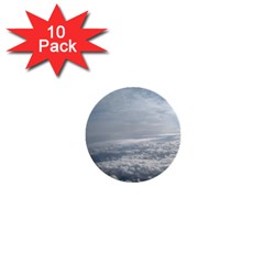 Sky Plane View 1  Mini Button (10 Pack)