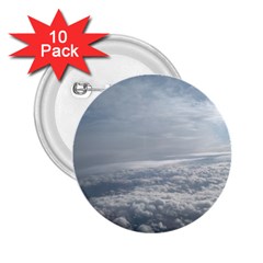 Sky Plane View 2 25  Button (10 Pack)