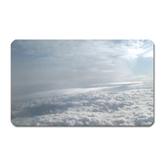 Sky Plane View Magnet (rectangular) by yoursparklingshop