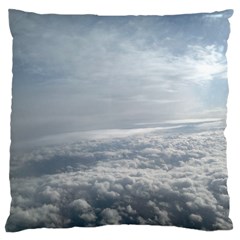 Sky Plane View Large Cushion Case (single Sided) 