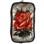 Red Rose Travel Toiletry Bag (Two Sides) Front