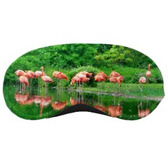 Flamingo Birds At Lake Sleeping Mask