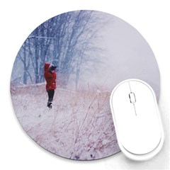 Untitled1 8  Mouse Pad (round)