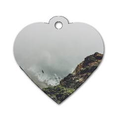 Untitled2 Dog Tag Heart (one Sided) 