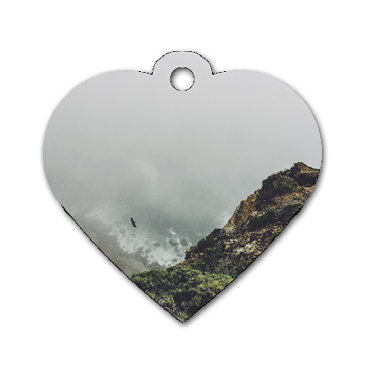 Untitled2 Dog Tag Heart (One Sided) 