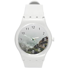 Untitled2 Plastic Sport Watch (medium) by things9things