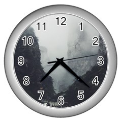 Unt3 Wall Clock (silver) by things9things