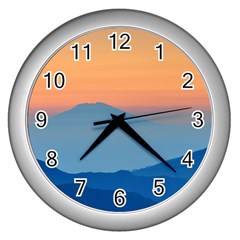 Unt4 Wall Clock (silver) by things9things