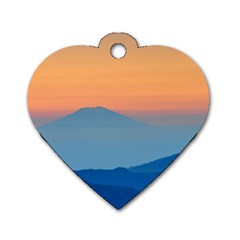 Unt4 Dog Tag Heart (one Sided) 