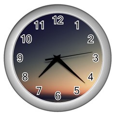 Unt5 Wall Clock (silver) by things9things