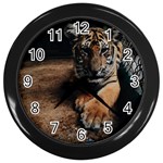 Photo  Wall Clock (Black) Front