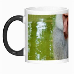 Grey Monkey Macaque Morph Mug by yoursparklingshop