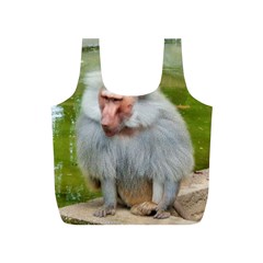 Grey Monkey Macaque Reusable Bag (s)