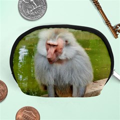 Grey Monkey Macaque Accessory Pouch (medium)