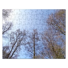 Large Trees In Sky Jigsaw Puzzle (rectangle) by yoursparklingshop