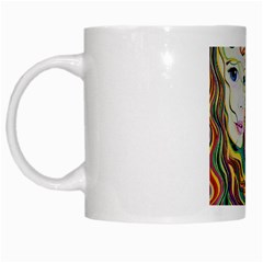 Inspirational Girl White Coffee Mug by sjart