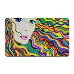 Inspirational Girl Magnet (rectangular) by sjart