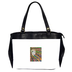 Inspirational Girl Oversize Office Handbag (two Sides) by sjart