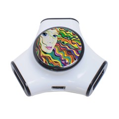 Inspirational Girl 3 Port Usb Hub