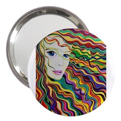 Inspirational Girl 3  Handbag Mirror