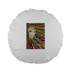 Inspirational Girl Standard 15  Premium Round Cushion 