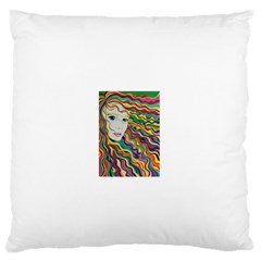 Inspirational Girl Standard Flano Cushion Case (one Side) by sjart