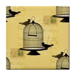 Victorian Birdcage Ceramic Tile