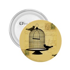 Victorian Birdcage 2 25  Button