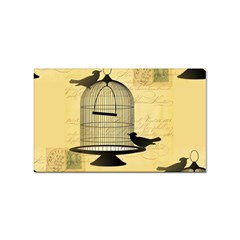 Victorian Birdcage Sticker (rectangle) by boho