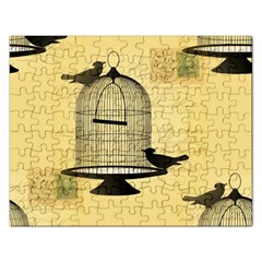 Victorian Birdcage Jigsaw Puzzle (rectangle) by boho