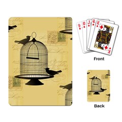 Victorian Birdcage Playing Cards Single Design