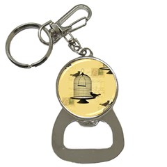 Victorian Birdcage Bottle Opener Key Chain