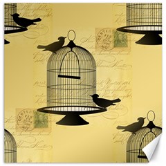 Victorian Birdcage Canvas 16  X 16  (unframed)