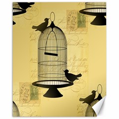 Victorian Birdcage Canvas 16  X 20  (unframed)