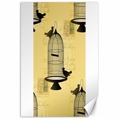 Victorian Birdcage Canvas 20  X 30  (unframed)