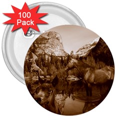 Native American 3  Button (100 Pack)