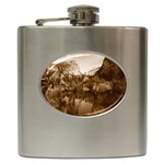 Native American Hip Flask Front