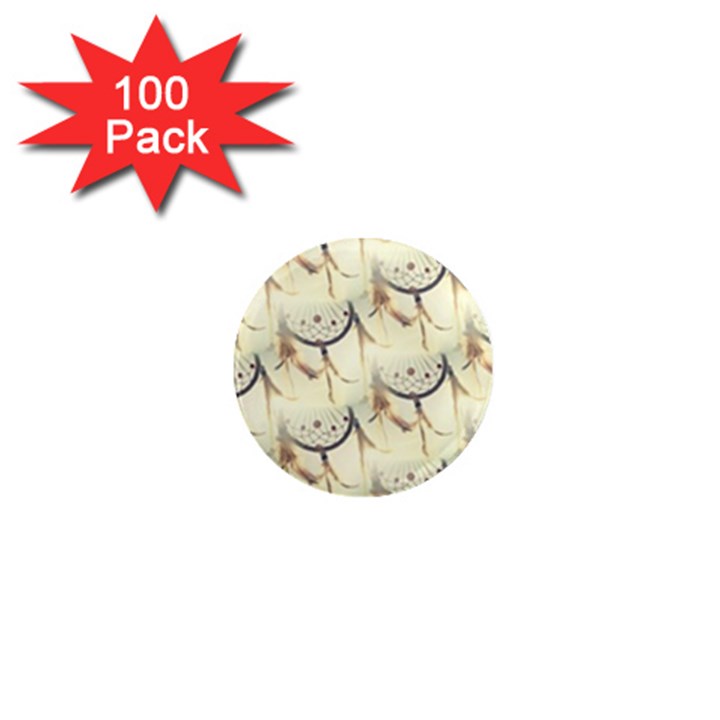 Dream Catcher 1  Mini Button Magnet (100 pack)