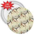 Dream Catcher 3  Button (100 pack) Front