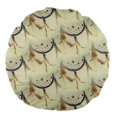 Dream Catcher Large 18  Premium Round Cushion 