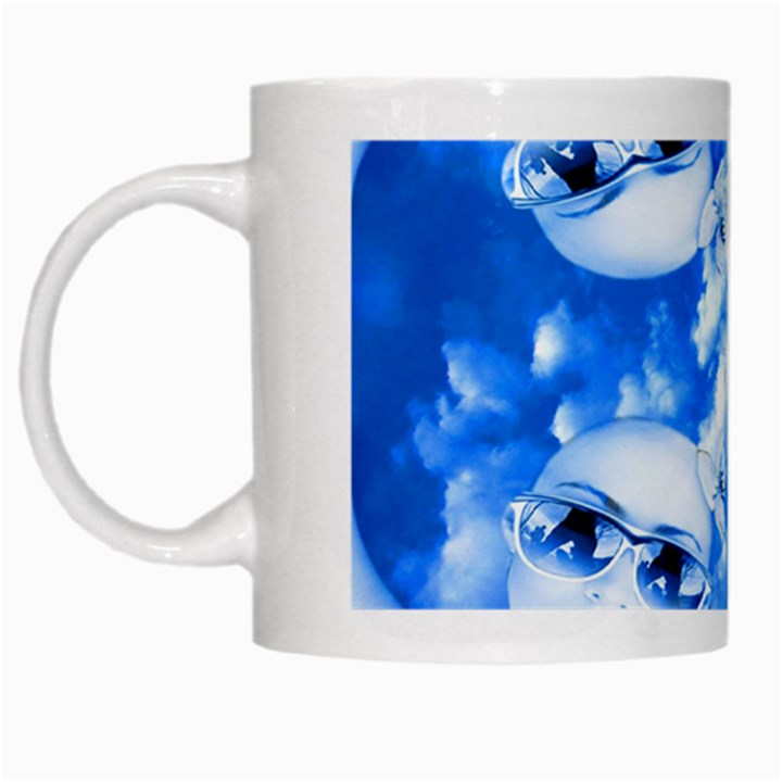 Skydivers White Coffee Mug