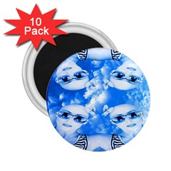 Skydivers 2 25  Button Magnet (10 Pack)