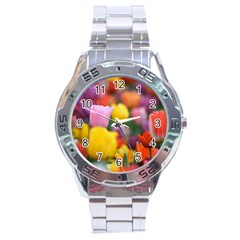 Flower Stainless Steel Watch