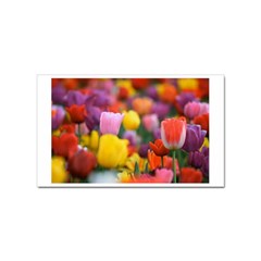 Flower Sticker 100 Pack (rectangle)